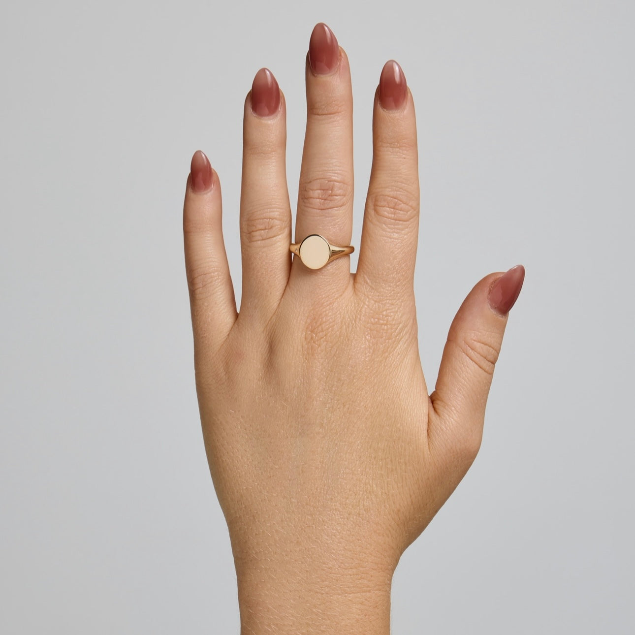 FAMILY SIGNET MEDIUM SILVER