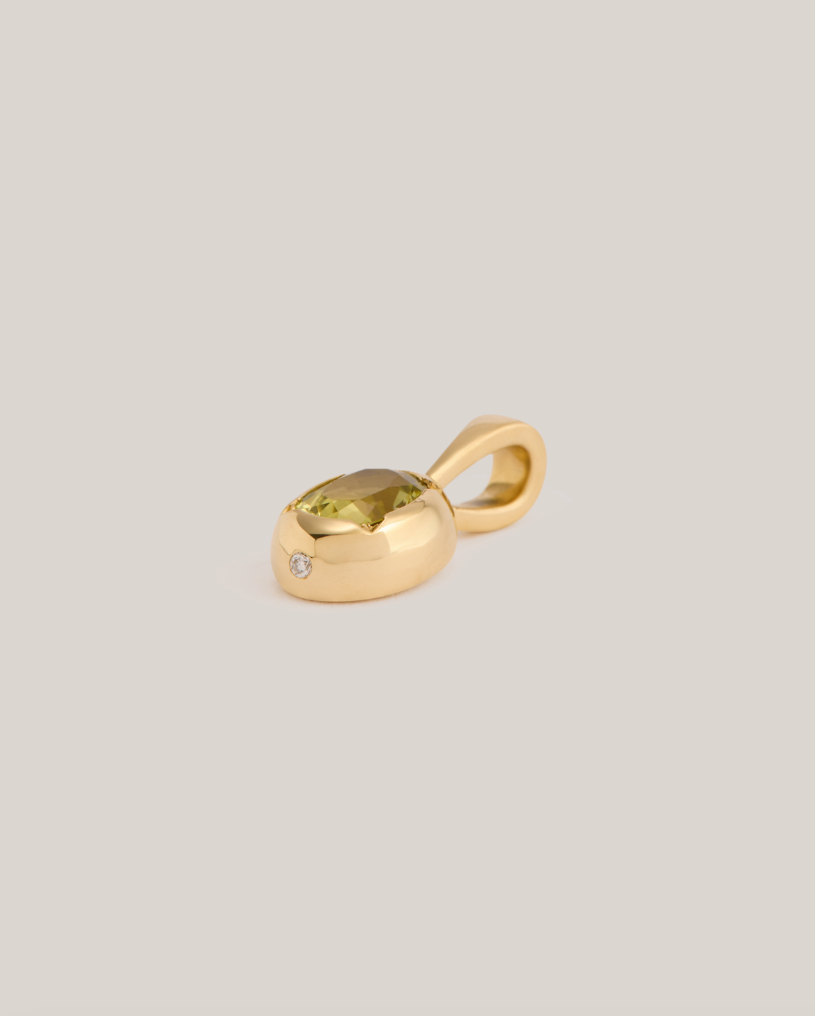 DAWN CHORUS (0.87CT YELLOW GREEN TOURMALINE)