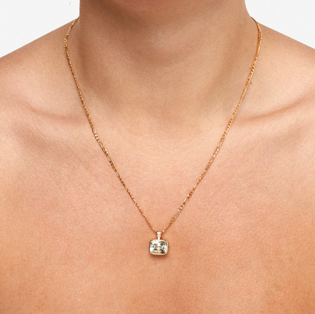 SILVER BATH WATER NECKLACE